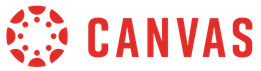 Canvas logo and title full red