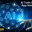 Image of different systems that could have AI components orbiting in a sphere to represent the AI tools available in the App State tech system.